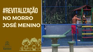 Morro de Santos ganha espaço de lazer com quadra, playground e área de convivência