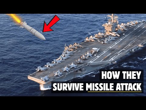 How Aircraft Carriers Survive Missile Attacks