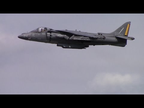 2015 New York Airshow US Marine Corp AV-8B Harrier Demo-Saturday