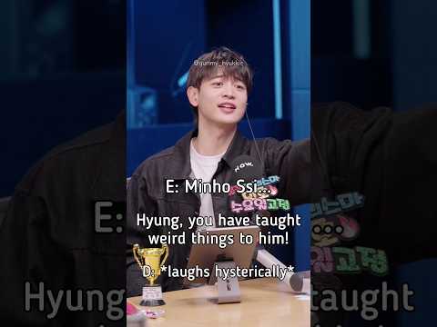 Minho to Eunhyuk: You Keep Teaching Donghae Hyung Weird Stuff 🤣