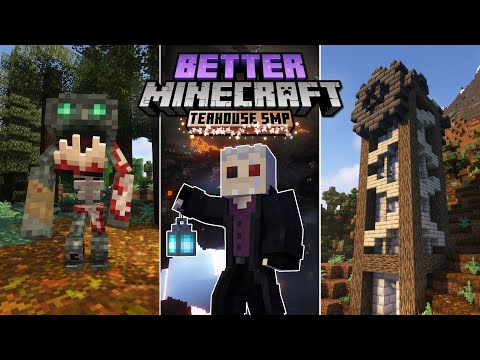Better Minecraft with Friends! - Teahouse SMP Ep1 - Modded Minecraft Survival Let's Play 1.18