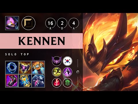 Kennen Top vs Jax - KR Master Patch 25.21