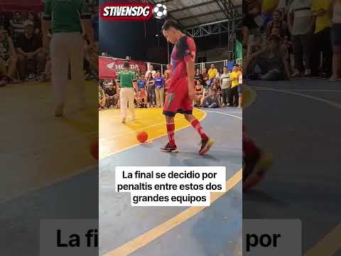 Futsal de barrio torneo en cimitarra Santander #viral #futsal #viralshorts #futbol