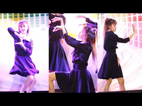 171118 Nightmare cover Dreamcatcher (Nino as Yoohyeon) - 날아올라 (Fly high) @ The outdoor plaza