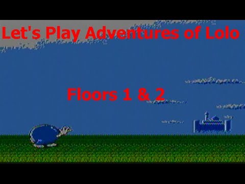 Let's Play The Adventures of Lolo | Floors 1 & 2