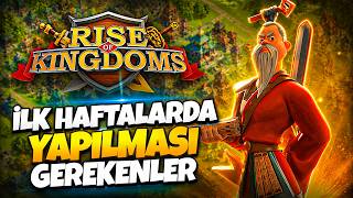 İlk Haftalarda Yapılması Gerekenler - Yeni Başlayanlar İçin Altın Değerinde Rehb