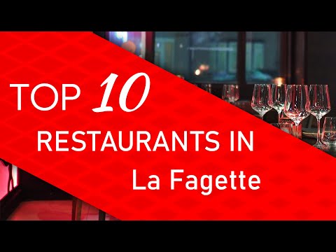 Os 10 melhores restaurantes em La Fagette, França