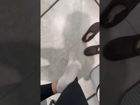 New white socks try on #tryon #tryonhaul #whitesocks #socksaddict #womanshoes