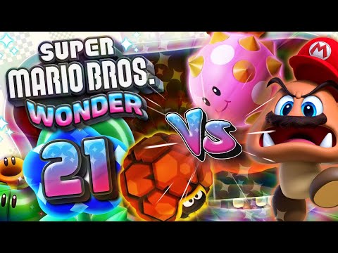 SUPER MARIO BROS. WONDER 🌸 #21: Rotumbas in den Magma-Tiefen & Gumba-Turnstunde