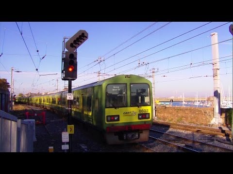 Dart train number 8603 - Dun Laoghaire Station, Dublin