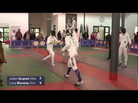 Circuito Europeo Under 23 di Spada: Luca Murana - Julien Granet