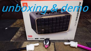 Video thumbnail for JBL Authentics 200 📦 Unboxing, First Look & Demo. Home Bluetooth & WiFi Speaker. Link in Description by Jay's Straight Up Reviews & More