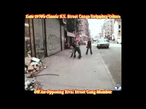 😮 Stripped of His Colors: Dirty Ones & Crazy Ones vs Deadly Madcaps | Brooklyn Gangs Late 1970s #nyc