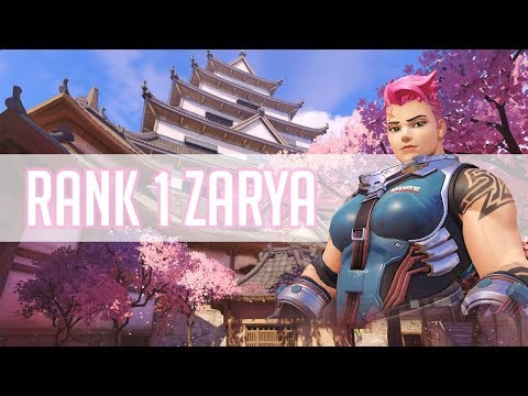 Overwatch - Kaffeee Rank 1 Zarya