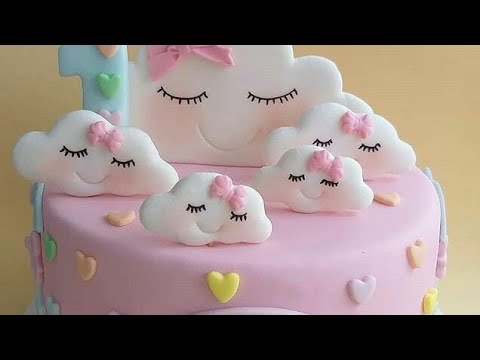 Birthday cake ideas for babies|beautiful birthday cakes for babies|wareesha's world
