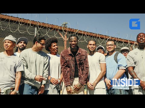 HOLY GABBANA on THE YARD of SAN QUENTIN!!! @holygabbana