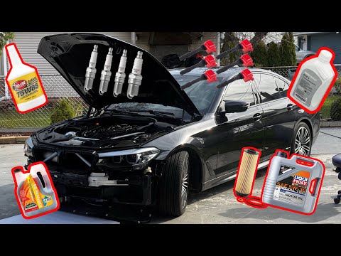 Full BMW 540i B58 Maintenance Guide | Oil, Trans, Differential, Transfer Case, Plugs & Coils!