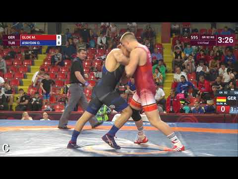 1/4 GR - 92 kg: M. GLOK (GER) v. O. AYAYDIN (TUR)