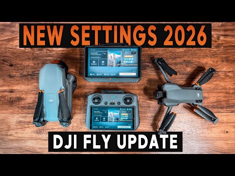 DJI Fly Update - NEW SETTINGS & FEATURES - Mini 5 Pro / Air 3S in 2026