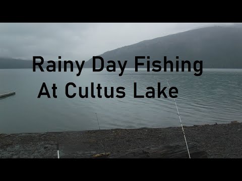 Rainy Day Fishing At Cultus Lake