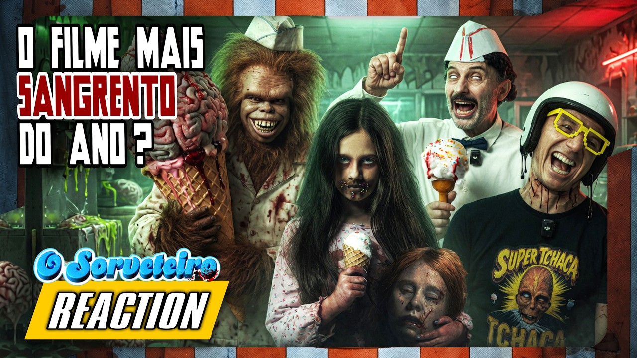 Irmãos O SORVETEIRO (2026) É INSANO?! 🍦🩸 REAÇÃO + O PIOR SORVETE DA HISTÓRIA! #icecreamman