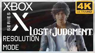 [4K] Lost Judgment (Resolution Mode) / Xbox Series X Gameplay