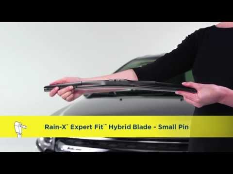 Rain-X® Expert Fit™ Hybrid Wiper Blade Installation - Small Pin (m5)