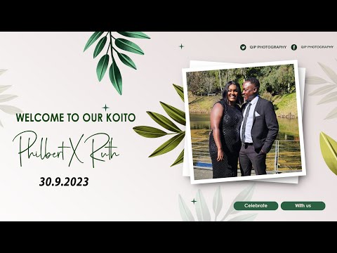 ENGAGEMENT PARTY OF PHILBERT & RUTH