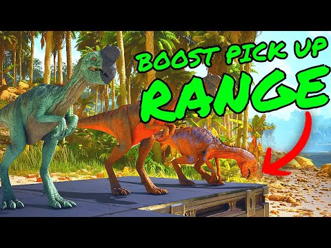How To BOOST OVIRAPTOR EGG PICKUP RANGE!!! Hidden Stat Trick on Ark Survival Ascended!!!