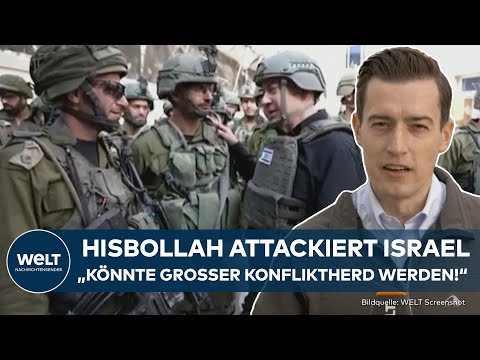 KRIEG IN GAZA: Eskalation in Nahost? Hisbollah attackiert Israel - Spannung wächst