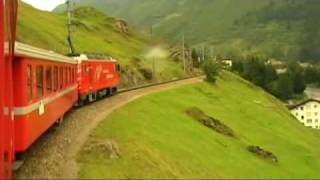 preview picture of video '09 MGB Glacier Express-Andermatt Oberalppass'