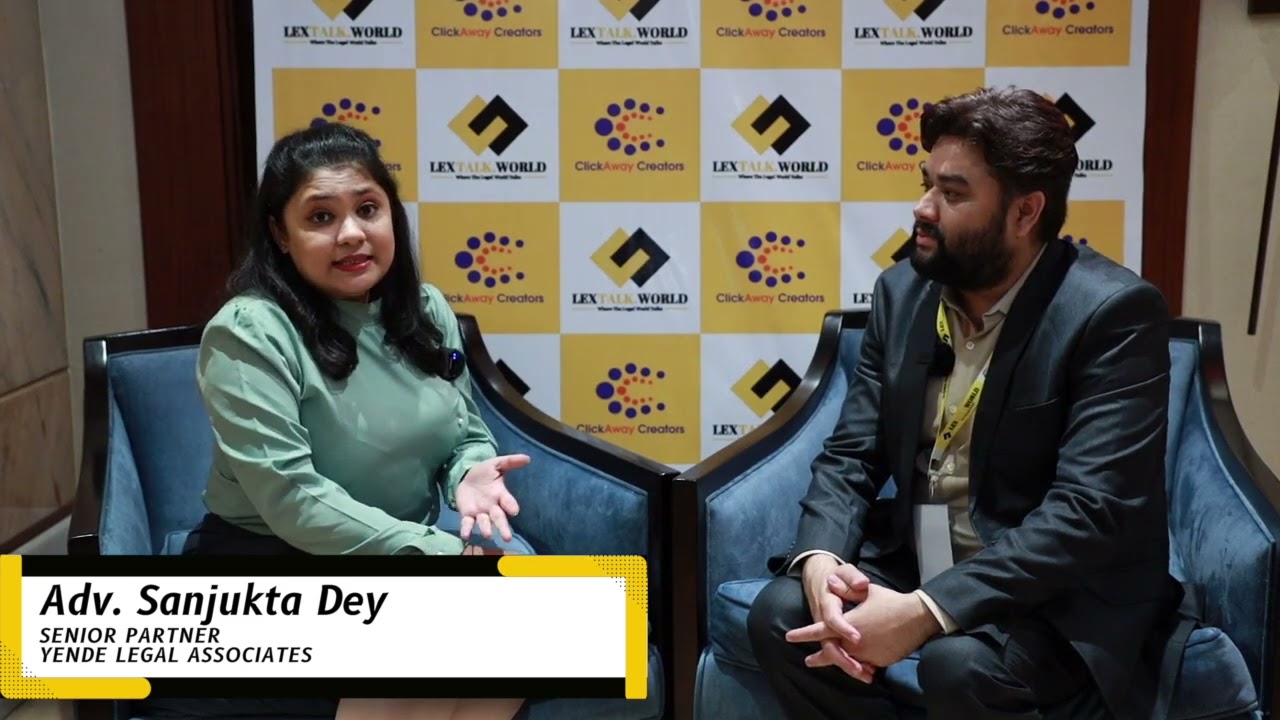 Sanjukta dey sharing her thoughts on the LexTalk World Conference, Dubai 2022