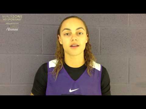 2015 JMU WBB Preseason Camp 02 - Jazmon Gwathmey