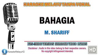 Download lagu M. Shariff - Bahagia | Karaoke | Tanpa Vokal | Minus One | Lirik Video HD mp3 Download lagu M. Shariff - Bahagia | Karaoke | Tanpa Vokal | Minus One | Lirik Video HD mp3