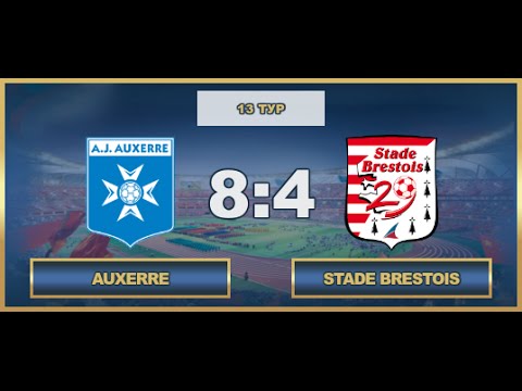 AFl - France - Ligue 2. Tour 13. Auxerre - Stade Brestois