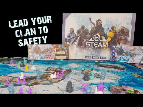 Steamwatchers boardgame overview and how to play