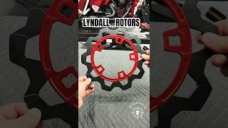 Lyndall Rotors Paired with the Z Plus Brake Pads #lyndallbrakes #performance-bagger