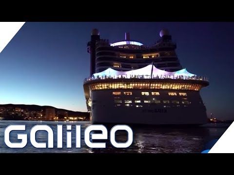 Hinter den Kulissen eines Kreuzfahrtschiffs | Galileo | ProSieben