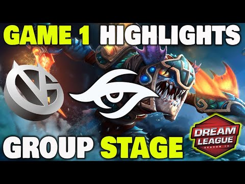 VICI GAMING VS TEAM SECRET GAME 1 DreamLeague Season 13: The Leipzig Major