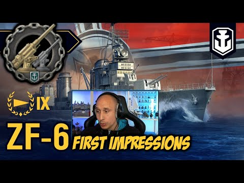 ZF-6 BEST Shipyard Ship yet ! =) AA Expert // deutsch Twitch Highlight