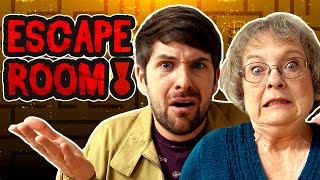 ESCAPE ROOM CHALLENGE w/ My Mom