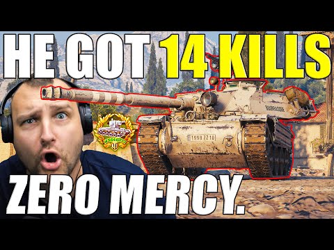 He Got 14 Kills – Zero Mercy in World of Tanks