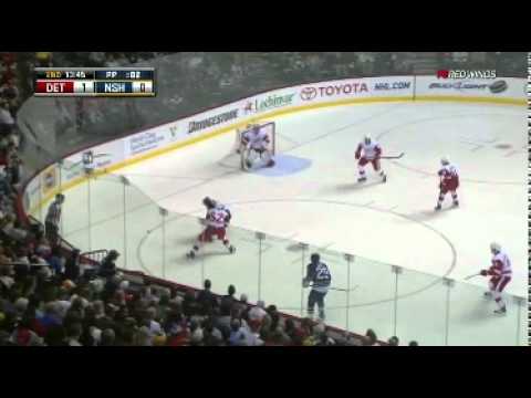 Highlights from the game versus Detroit Red WIngs and Nashville Predators (19/03/11)
