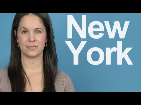 Part of a video titled How to Pronounce NEW YORK - American English Pronunciation