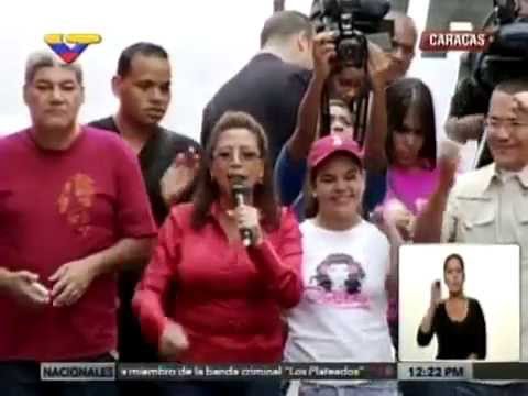 Tania Díaz: "En Venezuela no hay violencia electoral ni chavista"