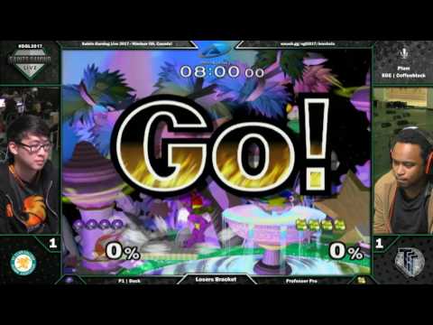 SGL 2017   1v1 Top 12 Losers   P1 Duck vs Professor Pro