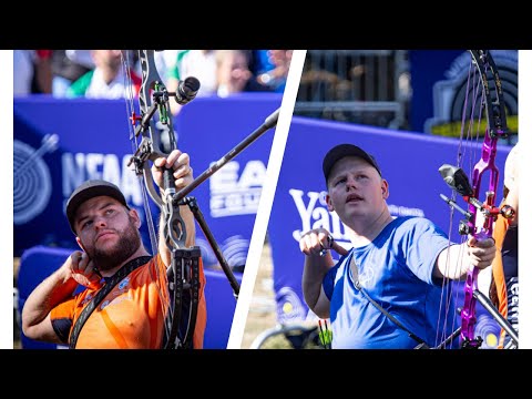 Mike Schloesser v Alexander Kullberg – compound men bronze | Yankton 2022 Field Championships