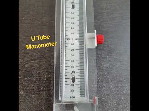 U Tube Manometer