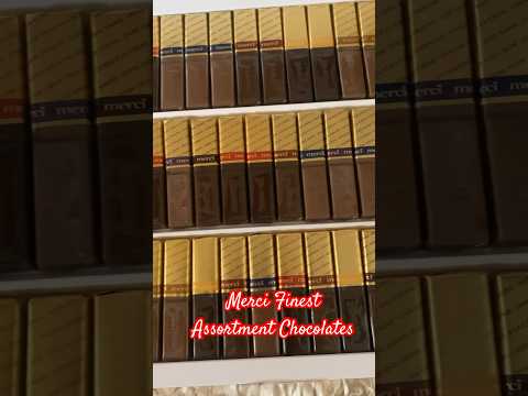 Merci Finest Assortment Chocolates #shorts