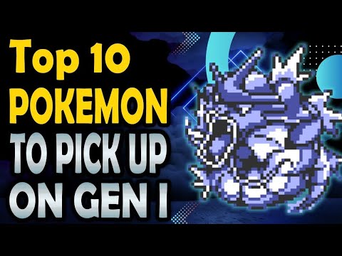 Top 10 Best Pokémon To Pick up on a Gen 1 Playthrough (Red, Blue, & Yellow)